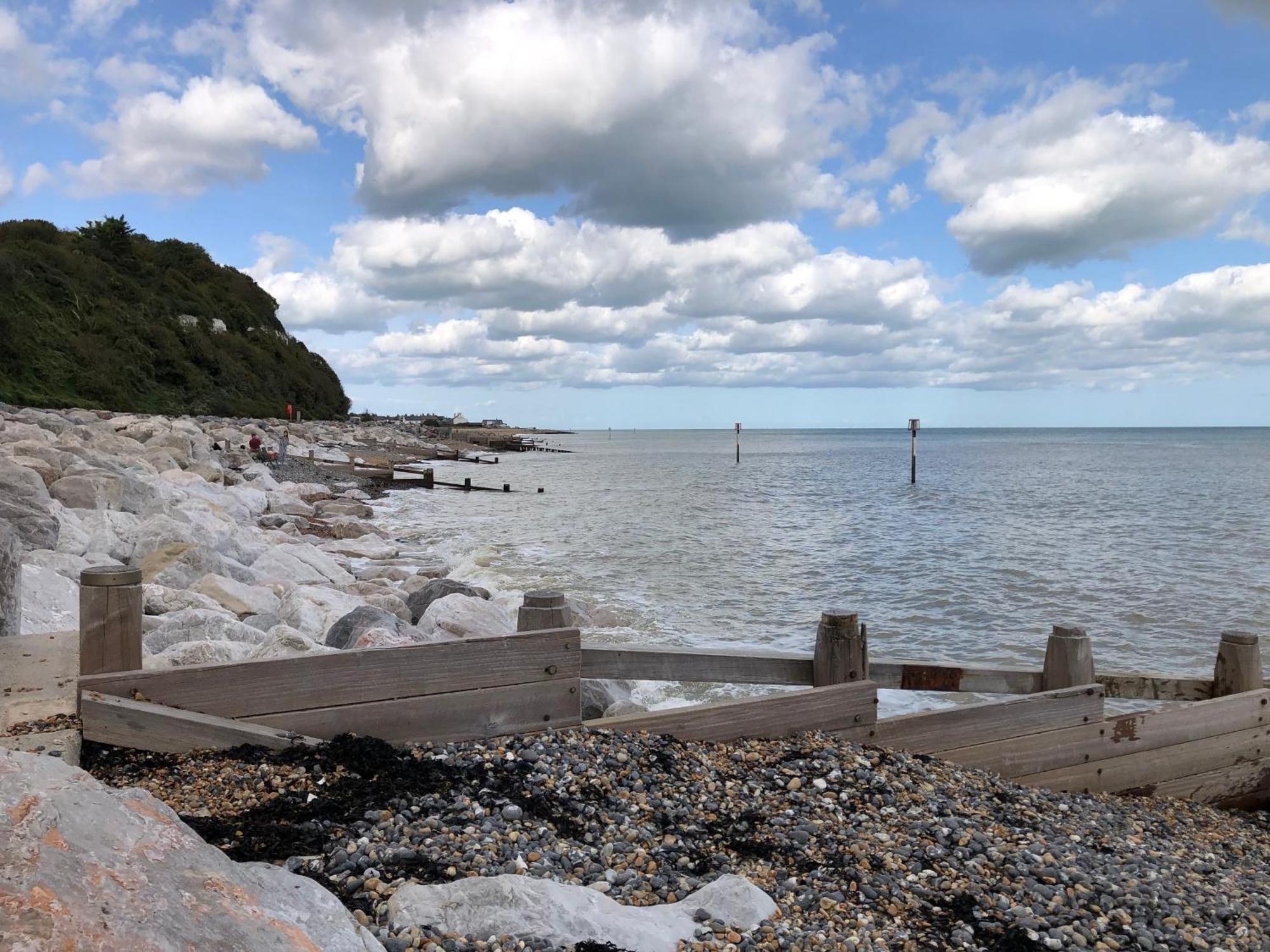 Chalet 47 By The Sea Kingsdown  Bagian luar foto